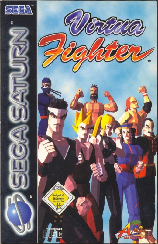 Virtua Fighter box art for Mega Drive 32X